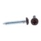 Prime-Line Sheet Metal Screw, Self-Tap Pan Head Phil Dr No. 8 X 1in Zinc Pl Steel Black Head 25PK 9154779 - alternate 3
